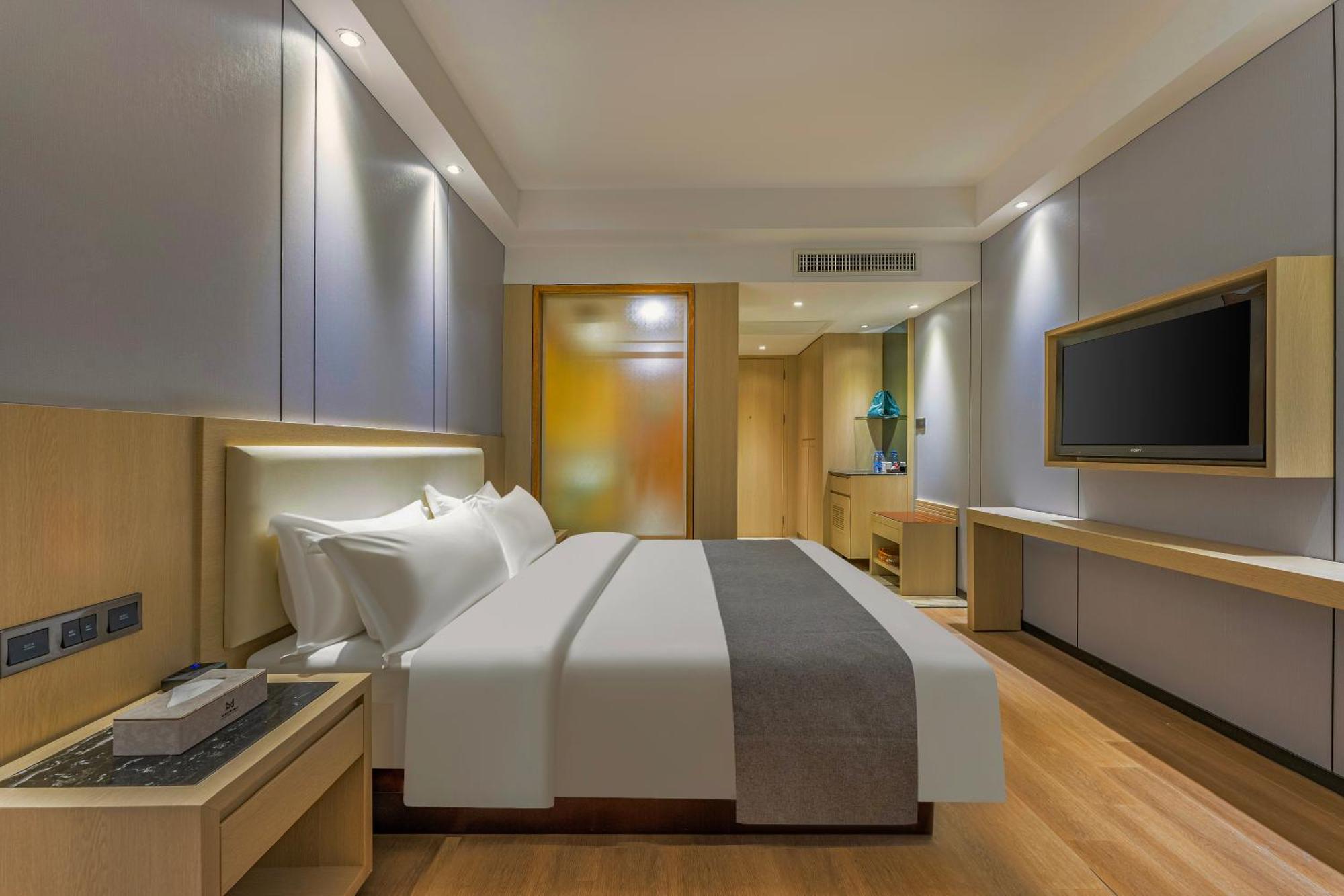 Meihao Mingyue Hotel International Finance City Keyun Road Metro Branch Guangzhou Exterior photo